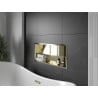 Mexen X-Wall-R shower niche with flange 75 x 30 cm, Gold - 1950753010