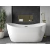 Mexen X-Wall-R shower niche with flange 75 x 30 cm, Gold - 1950753010