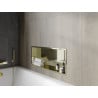 Mexen X-Wall-R shower niche with flange 75 x 30 cm, Gold - 1950753010