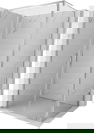 Mexen Exo hinged shower cabin 120 x 75 cm, transparent, chrome - 8182-120-075-01-00