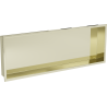 Mexen X-Wall-R shower niche with flange 90 x 30 cm, Gold - 1950903010