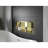Mexen X-Wall-R shower niche with flange and shelf 90 x 30 cm, Gold - 1950903010S