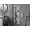 Mexen X-Wall-R niche shelf with flange and shelf 90 x 30 cm, inox - 1910903010S