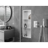 Mexen X-Wall-R niche shelf with flange and shelf 90 x 30 cm, white - 1920903010S