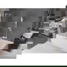 Mexen Velar L bath screen 2-panel sliding 75 x 150 cm, transparent, white - 896-075-003-01-20