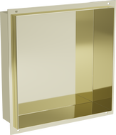 Mexen X-Wall-NR recessed shelf without a flange 30 x 30 cm, Gold - 1951303010