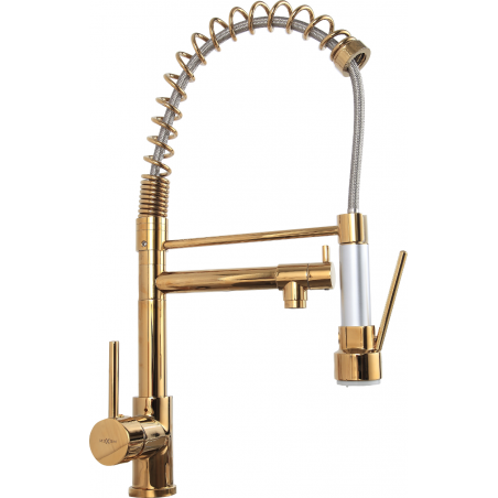 Mexen Corina kitchen mixer tap, Gold - 670601-50
