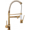 Mexen Corina kitchen mixer tap, Gold - 670601-50