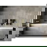 Mexen X-Wall-NR recessed shelf with a flange and shelf 30 x 30 cm, Gold - 1951303010S
