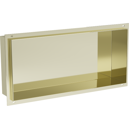 Mexen X-Wall-NR recessed shelf without a flange 45 x 20 cm, Gold - 1951452010