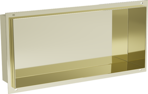 Mexen X-Wall-NR recessed shelf without a flange 45 x 20 cm, Gold - 1951452010