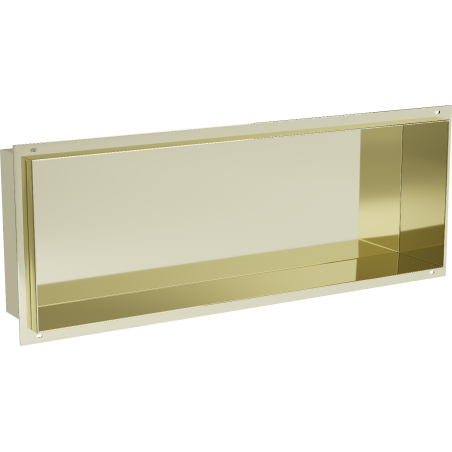 Mexen X-Wall-NR recessed shelf without a flange 60 x 20 cm, Gold - 1951602010