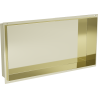 Mexen X-Wall-NR recessed shelf without a flange 60 x 30 cm, Gold - 1951603010