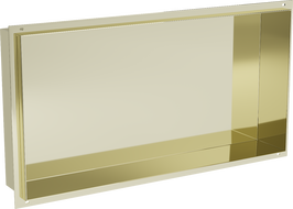 Mexen X-Wall-NR recessed shelf without a flange 60 x 30 cm, Gold - 1951603010