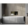 Mexen X-Wall-NR recessed shelf without a flange 60 x 30 cm, Gold - 1951603010