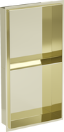 Mexen X-Wall-NR recessed shelf with a flange and shelf 60 x 30 cm, Gold - 1951603010S