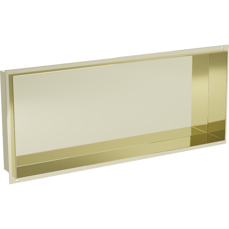 Mexen X-Wall-NR recessed shelf without a flange 75 x 30 cm, Gold - 1951753010