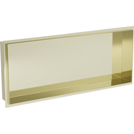 Mexen X-Wall-NR recessed shelf without a flange 75 x 30 cm, Gold - 1951753010