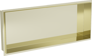 Mexen X-Wall-NR recessed shelf without a flange 75 x 30 cm, Gold - 1951753010