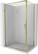 Mexen Exo-S sliding shower cabin 130 x 110 cm, transparent, gold - 8151-130-110-50-00