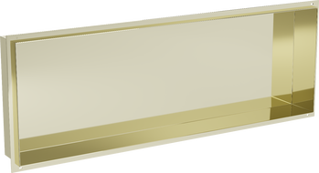 Mexen X-Wall-NR recessed shelf without a flange 90 x 30 cm, Gold - 1951903010