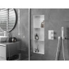 Mexen X-Wall-NR flush-mounted shelf without flange with shelf 90 x 30 cm, white - 1921903010S
