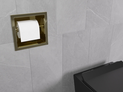 Mexen X-Wall-P toilet paper holder, gold - 1953