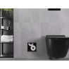 Mexen X-Wall-B toilet paper magazine, black - 1975