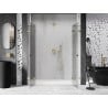 Mexen Lunar Duo Hinged Shower Doors 170 cm, Transparent, Gold - 834D-170-000-50-00