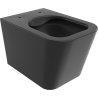 Mexen Teo Rimless WC Bowl, Black Matte - 3385XX85