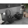 Mexen Teo Rimless toilet bowl, Black matt - 3385XX85