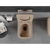 Mexen Teo Rimless WC Bowl with Soft-Close Slim Seat, Duroplast, Matte Cappuccino - 30854064