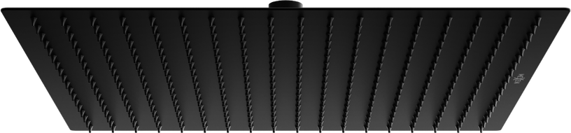Mexen Slim shower head 40 x 40 cm, black - 79140-70