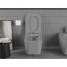 Mexen Teo Rimless WC Bowl with Slow-Closing Slim Seat, Duroplast, Light Grey Matte - 30854061
