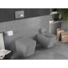 Mexen Teo Rimless WC Bowl with Slow-Closing Slim Seat, Duroplast, Light Grey Matte - 30854061