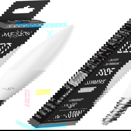 Mexen Nova LED Bulb E14, C37, 1W, Warm - 3000K, 105 lm - L102-E14-0130-01