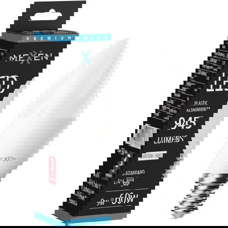 Mexen Nova LED Bulb E14, C37, 9W, Neutral - 4000K, 945 lm - L102-E14-0940-01