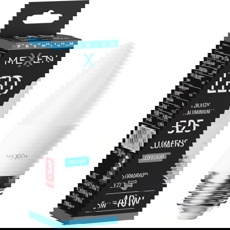 Mexen Nova LED Bulb E27, C37, 5W, Cold - 6500K, 525 lm - L102-E27-0565-01