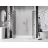 Mexen Lunar L Duo pivot shower doors 170 cm, transparent, chrome - 834DL-170-000-01-00