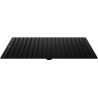 Mexen Slim showerhead 40 x 40 cm, black - 79140-70