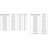 Mexen Exo-B swing shower enclosure 85 x 80 cm, transparent, chrome - 817-085-080-01-00