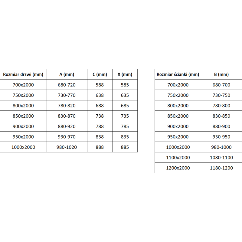 Mexen Exo pivot shower cabin 80 x 120 cm, transparent, gold - 817-080-120-50-00