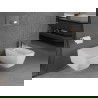 Mexen Stella Rimless WC Bowl with Soft-Close Slim Seat, Duroplast, Glossy White - 30680900