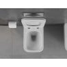 Mexen Stella Rimless WC Bowl with Soft-Close Slim Seat, Duroplast, Glossy White - 30680900