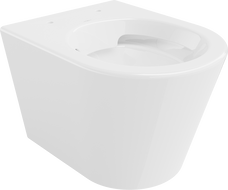 Mexen Rico Rimless toilet bowl, White - 3372XX00