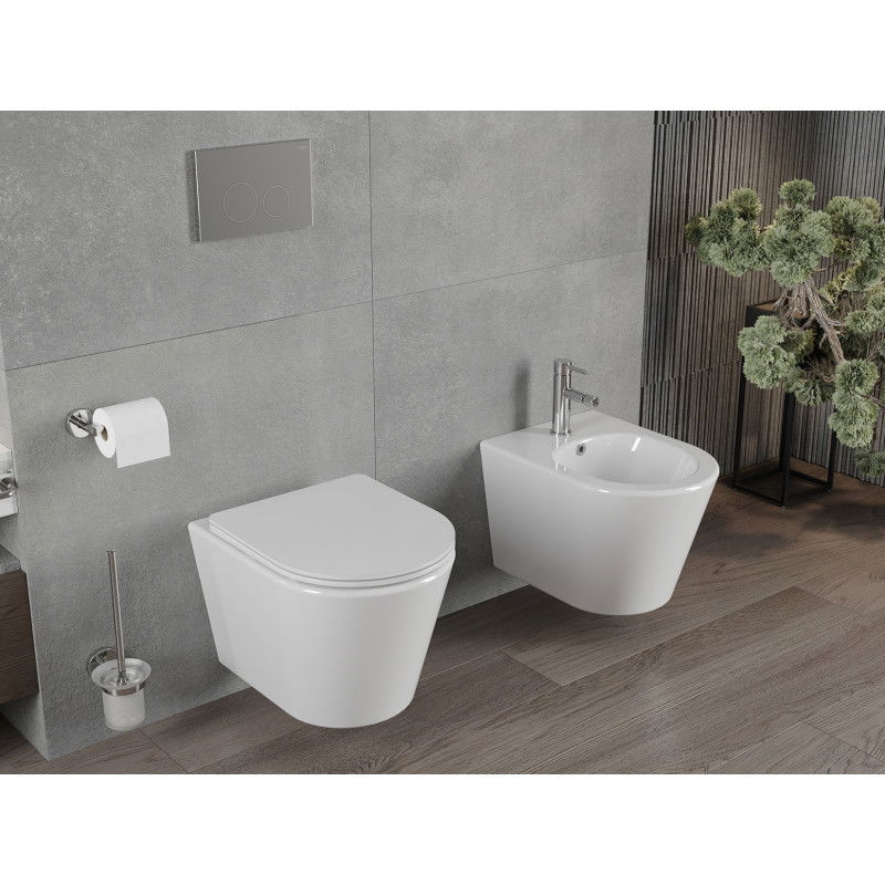 Mexen Rico Rimless WC Bowl, White Gloss - 3372XX00