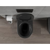 Mexen Rico Rimless WC Bowl with Soft-Close Slim Seat, Duroplast, Matte Black - 30720185