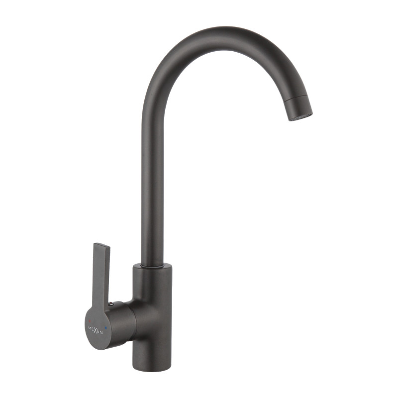 Mexen Ana kitchen faucet, black - 671000-70