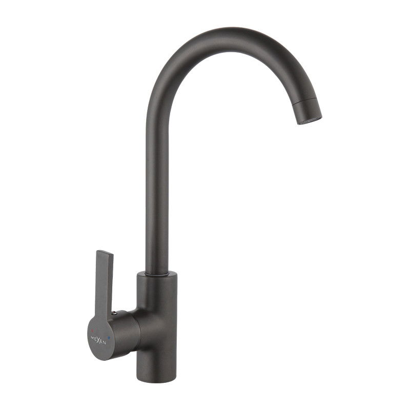 Mexen Ana kitchen mixer tap, Black - 671000-70