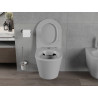 Mexen Rico WC bowl Rimless with soft-close slim seat, duroplast, light gray matte - 30724061